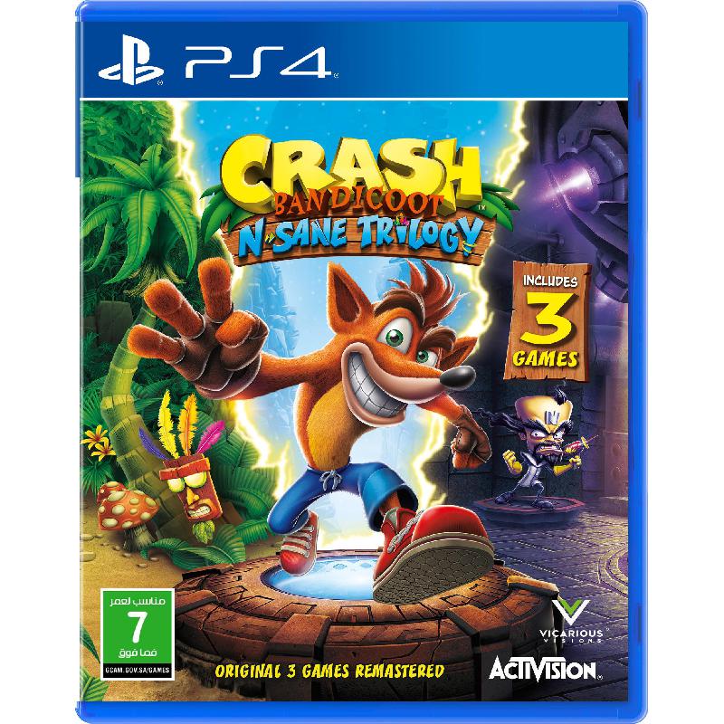 Crash Bandicoot N. Sane Trilogy 2.0 PlayStation 4 (Games) Bluray Disc