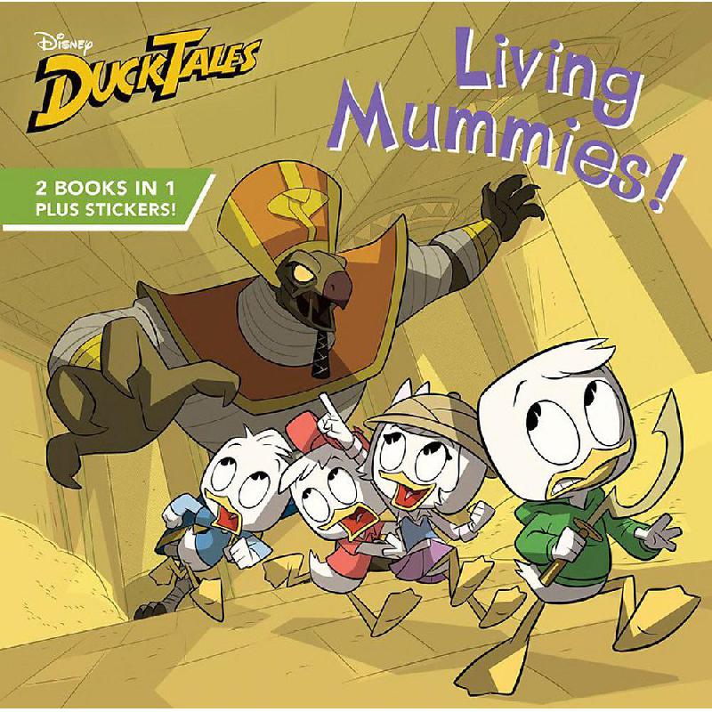 Disney DuckTales: Living Mummies/Tunnel of Terror - 2 Books in 1 | الكتب الانجليزية | الكتب الصوتية والفيديو | كتب صوتية للأطفال | الشحن الدولي | الأطفال | كتب انشطة للاطفال (5 - 8)