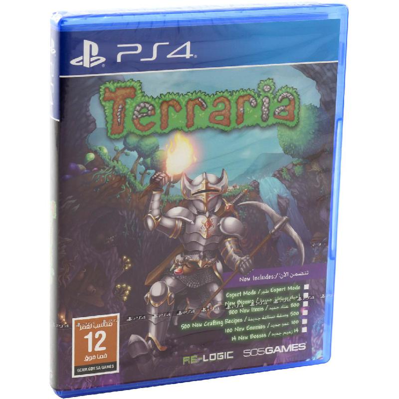 Terraria PlayStation 4 (Games) Bluray Disc 505 Games Jarir Bookstore KSA