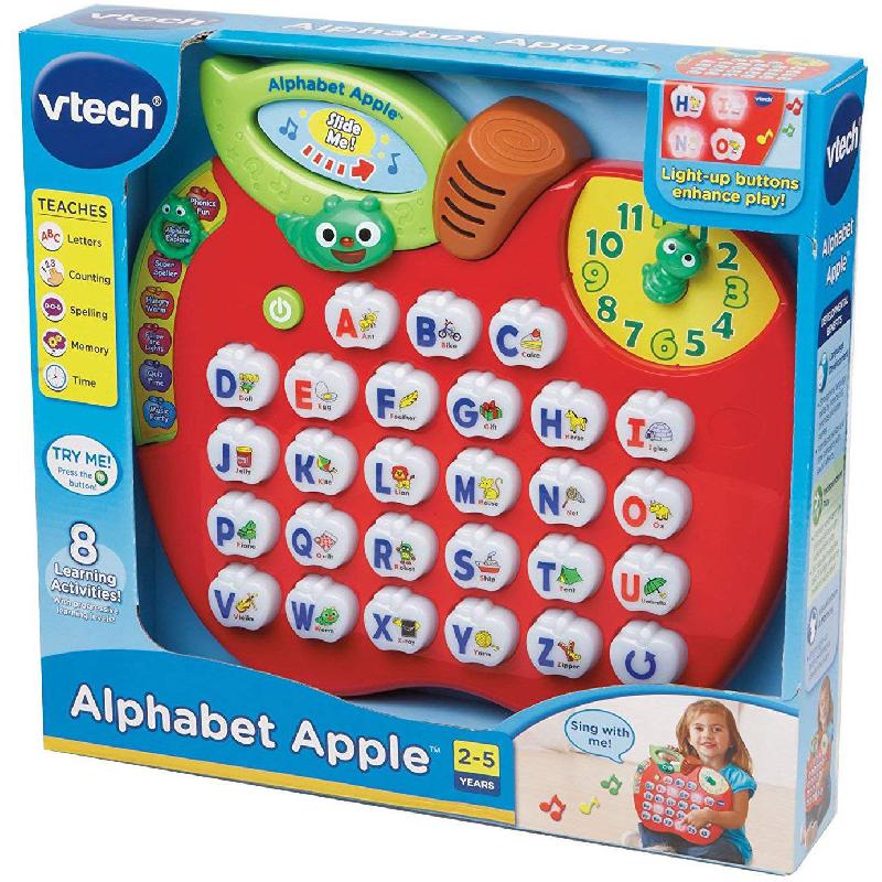 VTech Baby Alphabet Apple Electronic Device Red Jarir Bookstore KSA