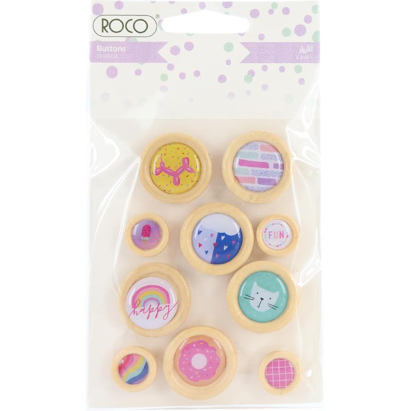 Roco Buttons | Hobbies & Craft | Embellishments | Hobbies & Craft Accessories | Arts & Crafts