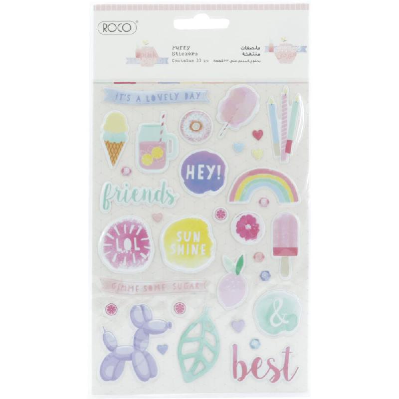 Roco Puffy Sticker | Hobbies & Craft | Embellishments | Hobbies & Craft Accessories | Arts & Crafts