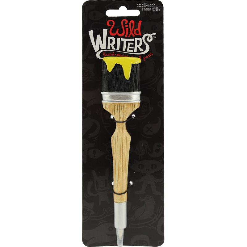 Wild Writers Polystone Paint Brush Dry Ink Pen Blue Ink Color Jarir