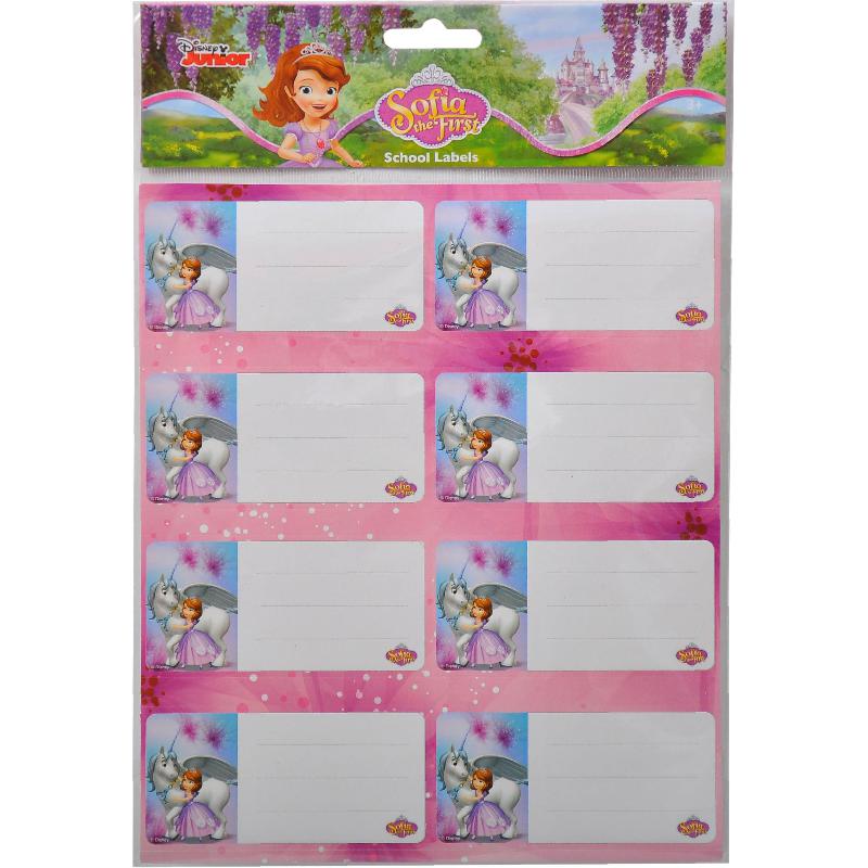 ديزني صوفيا ذا فيرست | استكرات وملصقات والبومات | الأدوات المدرسية | ملصقات الأسماء | تشكيلة الشخصيات الخيالية