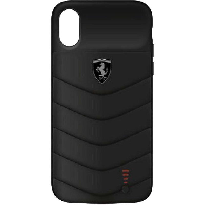 Ferrari Mobile Case with Battery for iPhone XR Black Ferrari