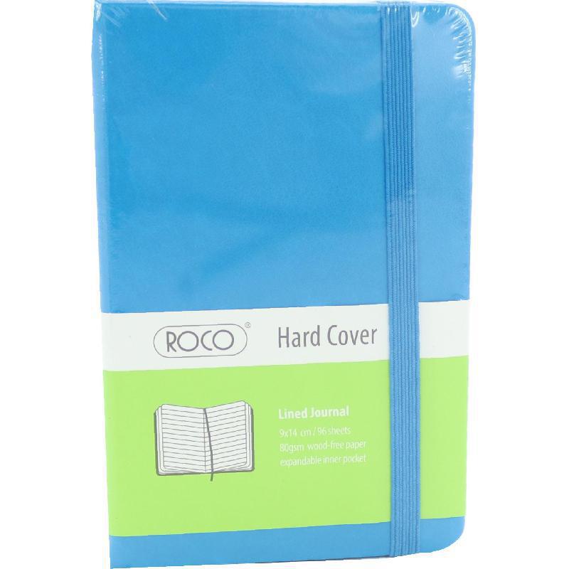 Buy Roco Journal, A6, 192 Pages (96 Sheets), Lined, Coral Blue in Saudi Arabia