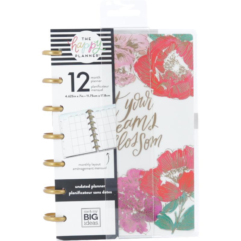 me & my BIG ideas The Happy Planner Year in Bloom, Mini Planner, A5