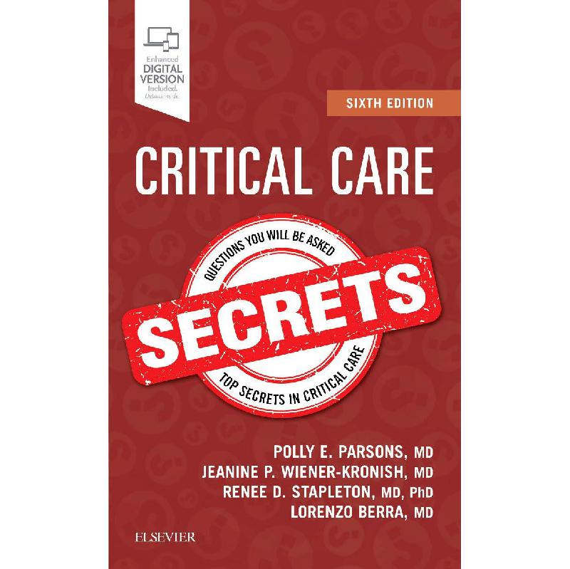 Critical Care Secrets | Medical Books | Intensive Care | English Books | Global Shipping