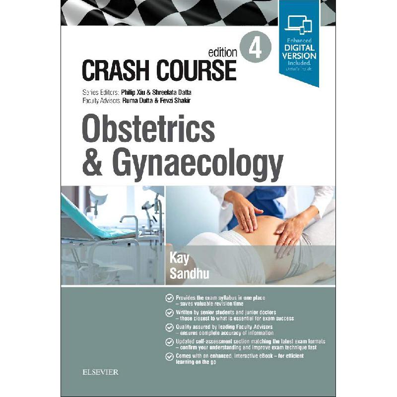 Crash Course: Obstetrics and Gynaecology | Medical Books | Obstetrics/Gynaecology | English Books | Global Shipping