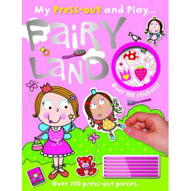 Fairy Land | الأطفال | الكتب الانجليزية | المراجع والموسوعات | الشحن الدولي | 9-6 كتب للناشئة سن | كتب ملصقات للاطفال (5 - 8)