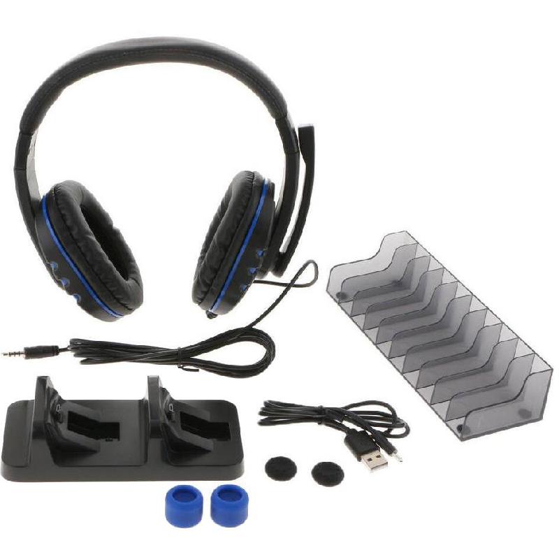 DOBE PlayStation 4 5-in-1 Game Pack Gaming Headset | Video Games | PC Gaming | Gaming Headsets | Speakers, Headsets & Gadgets | Headsets | PC Gaming Headsets | Video & PC Gaming | Gaming Furniture & Accessories | PC Gaming Headset & Speakers | Shop By Gra