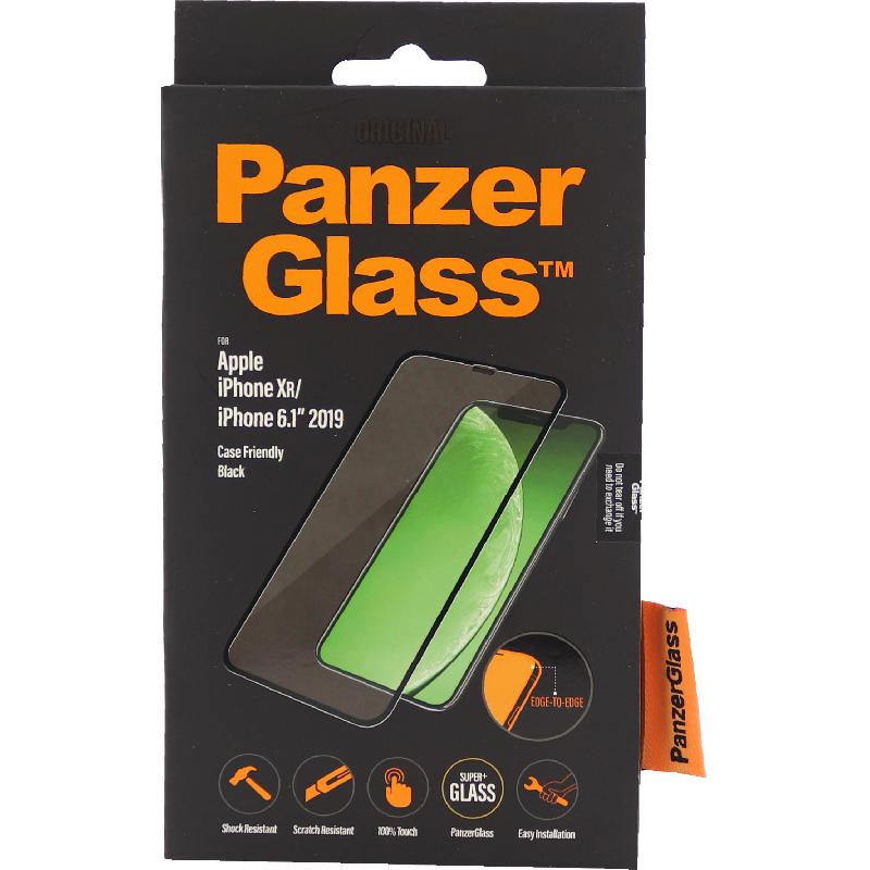 PanzerGlass Tempered Glass, EdgetoEdge, Black Case Friendly