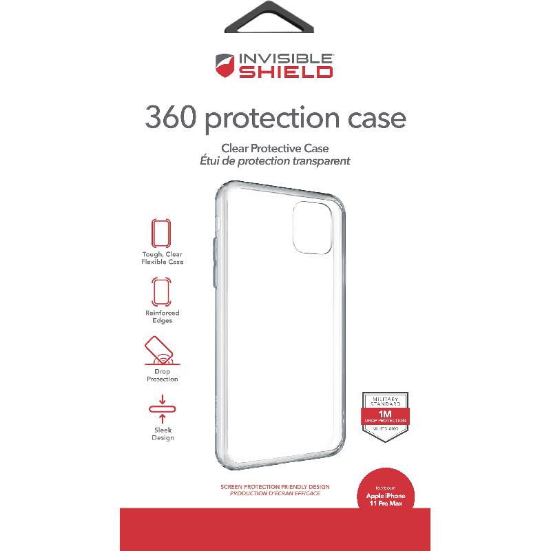 Zagg Back Cover Mobile Case for iPhone 11 Pro Max Clear Zagg