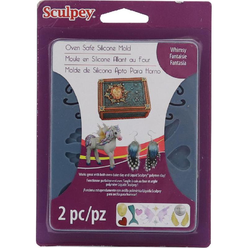 Sculpey Whimsy Oven Safe Silicone Mold Clay Tool | Moulding & Modeling | Clays & Tools | Hobbies & Craft Accessories | Arts & Crafts