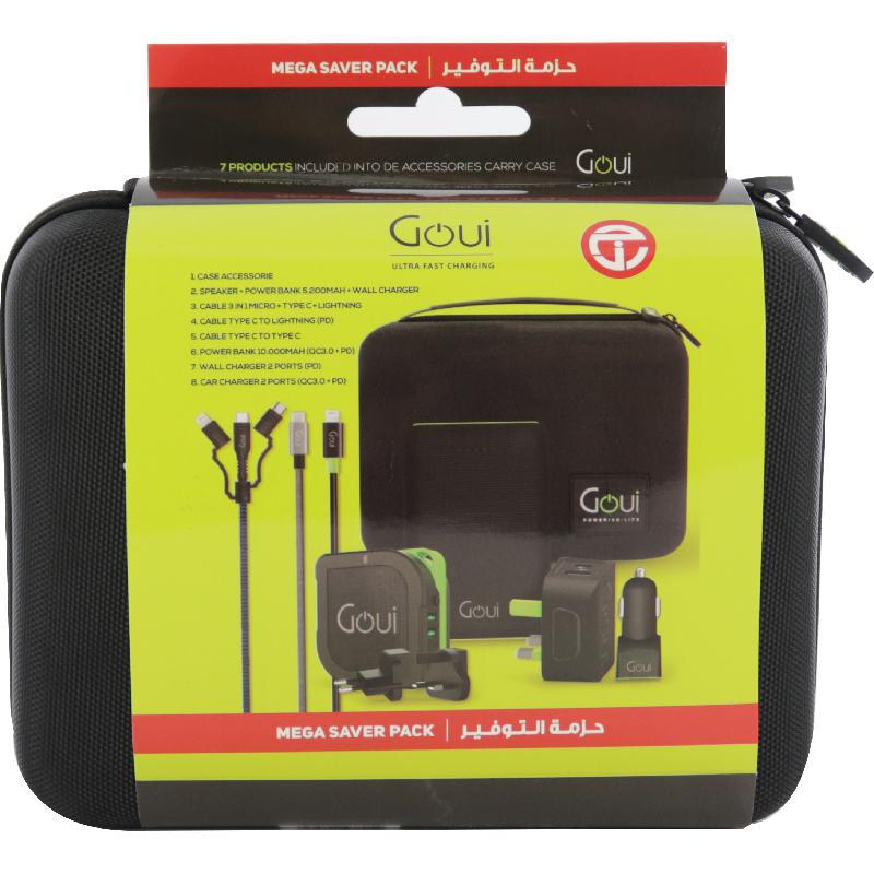 Goui Car Charger PD/Universal Adapter and Speaker/Cables Type C to C