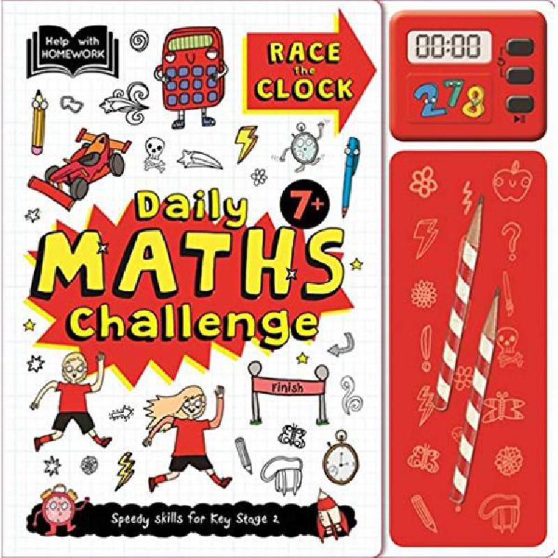 Daily Maths Challenge, 7+ Help with Homework Staffs of Igloo Books