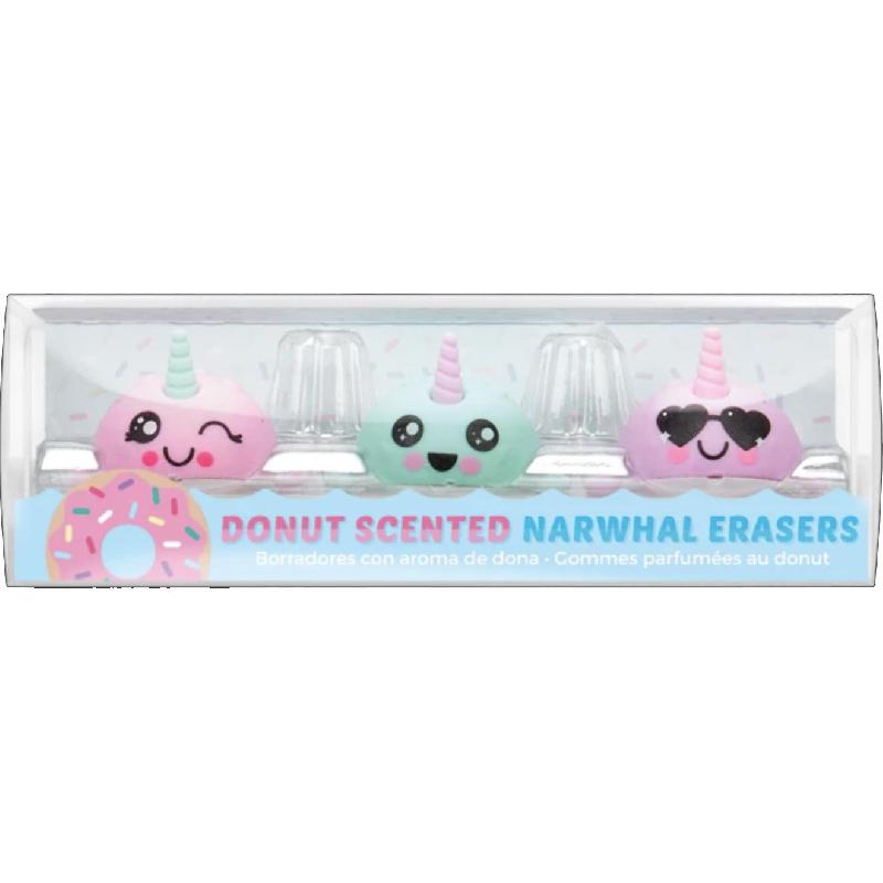 OOLY Nom Nom Rubber Eraser, Narwhals, Scented