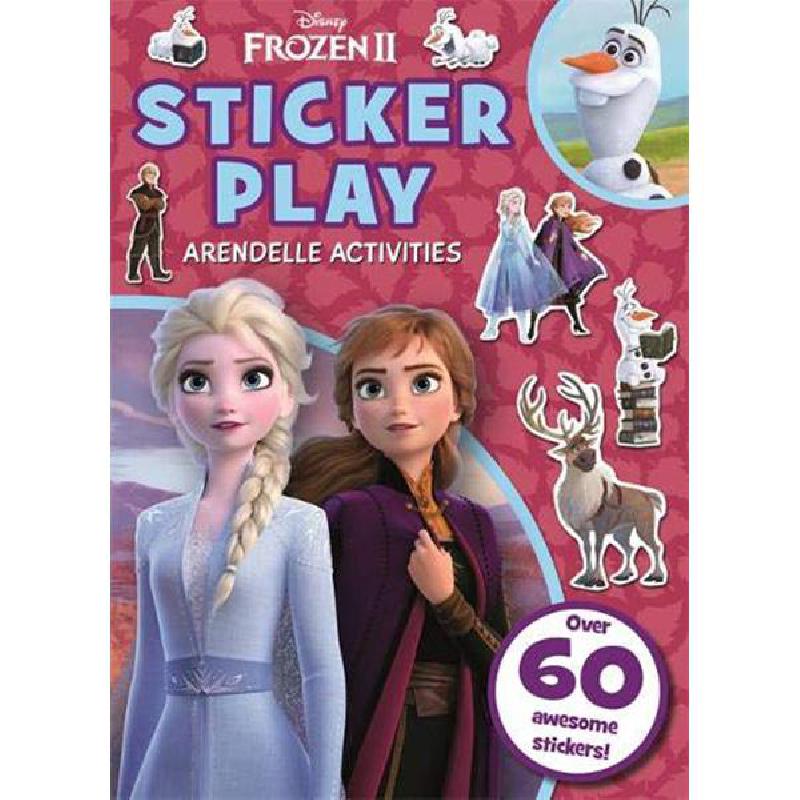 Disney Frozen 2: Sticker Play | الأطفال | الكتب الانجليزية | المراجع والموسوعات | الشحن الدولي | 9-6 كتب للناشئة سن | كتب ملصقات للاطفال (5 - 8)