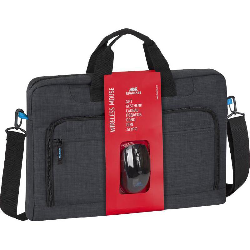 Rivacase 8058 Laptop Messenger Bag with Accessory Jarir Bookstore KSA
