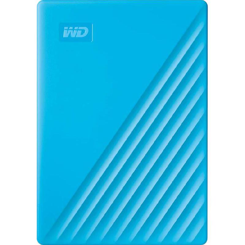 WD My Passport Portable Hard Disk Drive, 2 TB, Blue