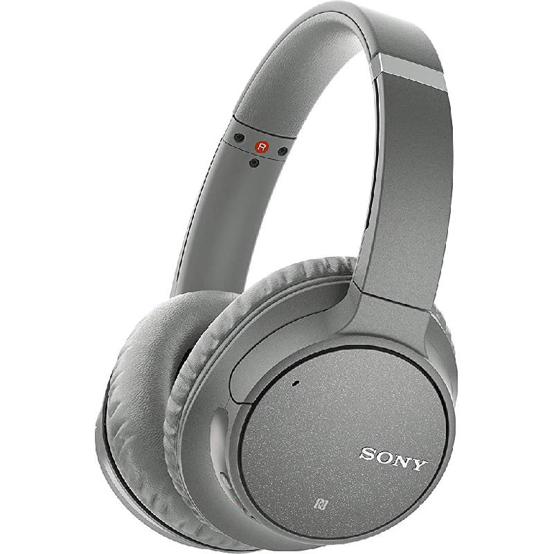 Sony OnEar Headphones Bluetooth/NFC/Wired (Optional) Gray Online at
