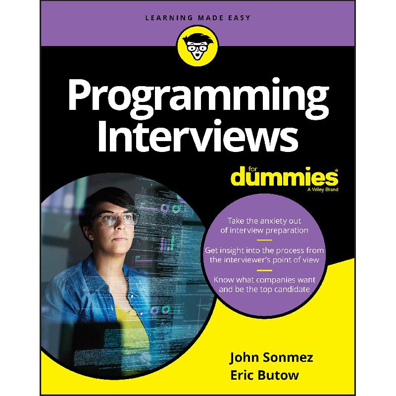 Programming Interviews for Dummies John Sonmez - Jarir.com KSA