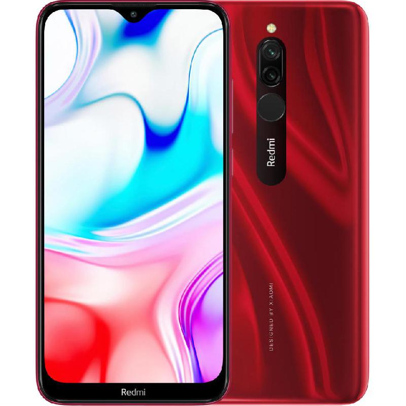 Xiaomi Redmi 8 64 GB Ruby Red - Jarir Bookstore KSA