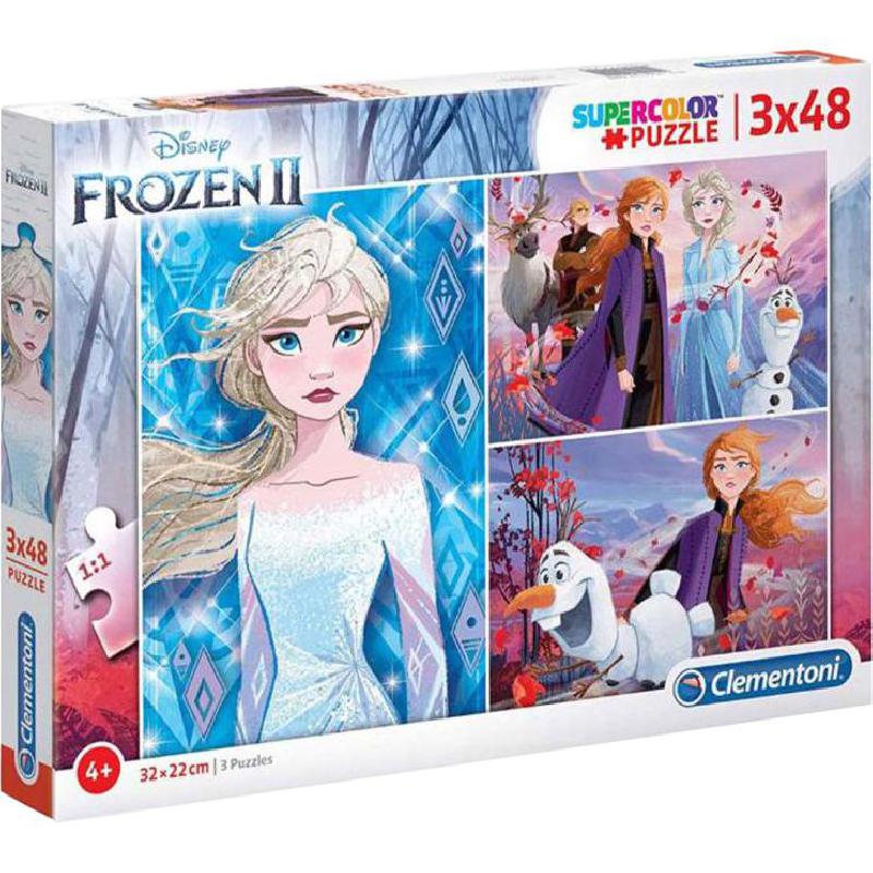 Frozen II Picture Puzzle 144 Pieces (3 Puzzles) - Jarir Bookstore KSA