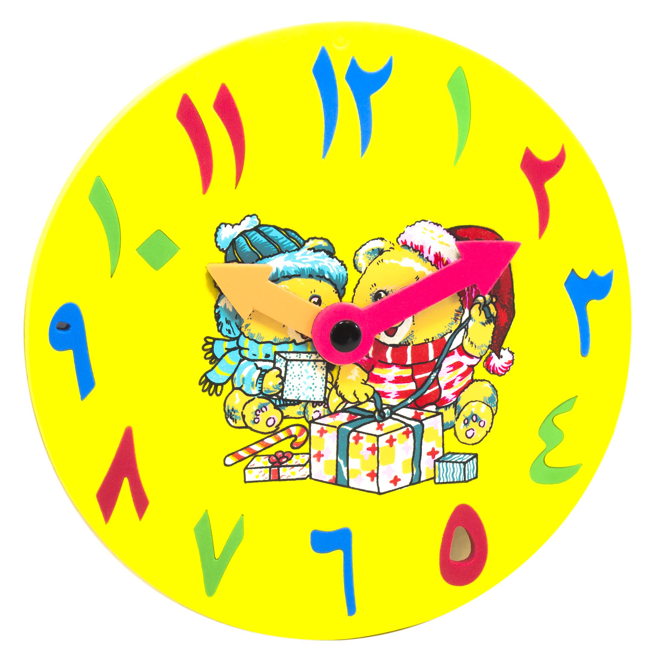 Bear Clock Puzzle, 13 Pieces, Arabic, 3 Years and Above