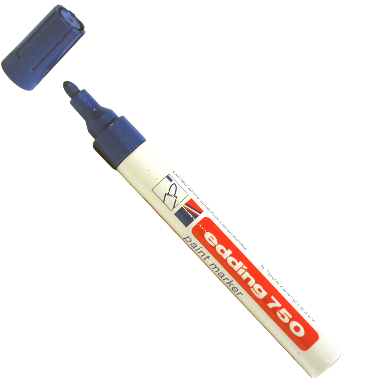 Edding 750 Paint Marker 2 4 mm Round Tip Blue Jarir Bookstore Qatar