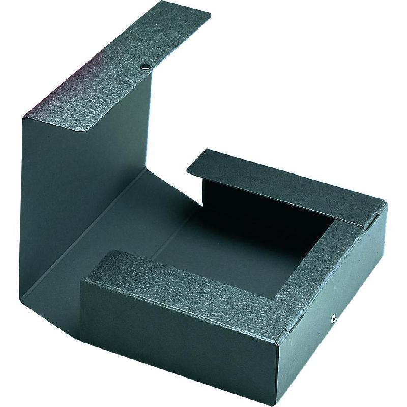 Elba Document File, 24 X 31.5 X 8 cm, Pressboard, Black