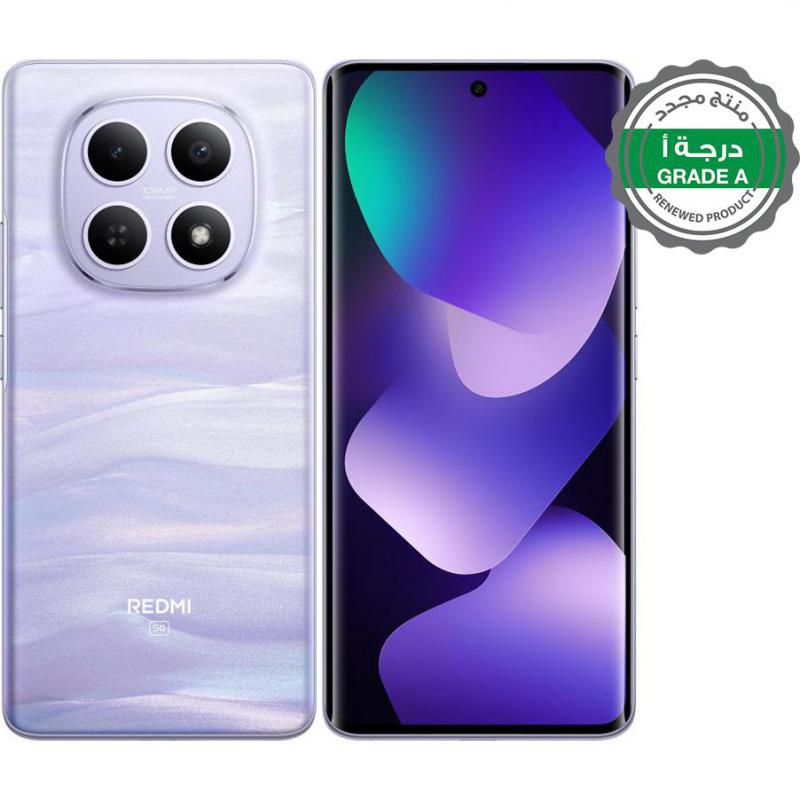 Pueple Notes Xiaomi Redmi Note 15 5G 512 GB Mist Purple Renewed Grade A - Jarir ...